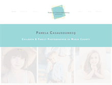 Tablet Screenshot of pamelacasaudoumecq.com